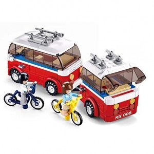 Sluban TOWN-BANYA & LEMYS CAMPER 324PCS